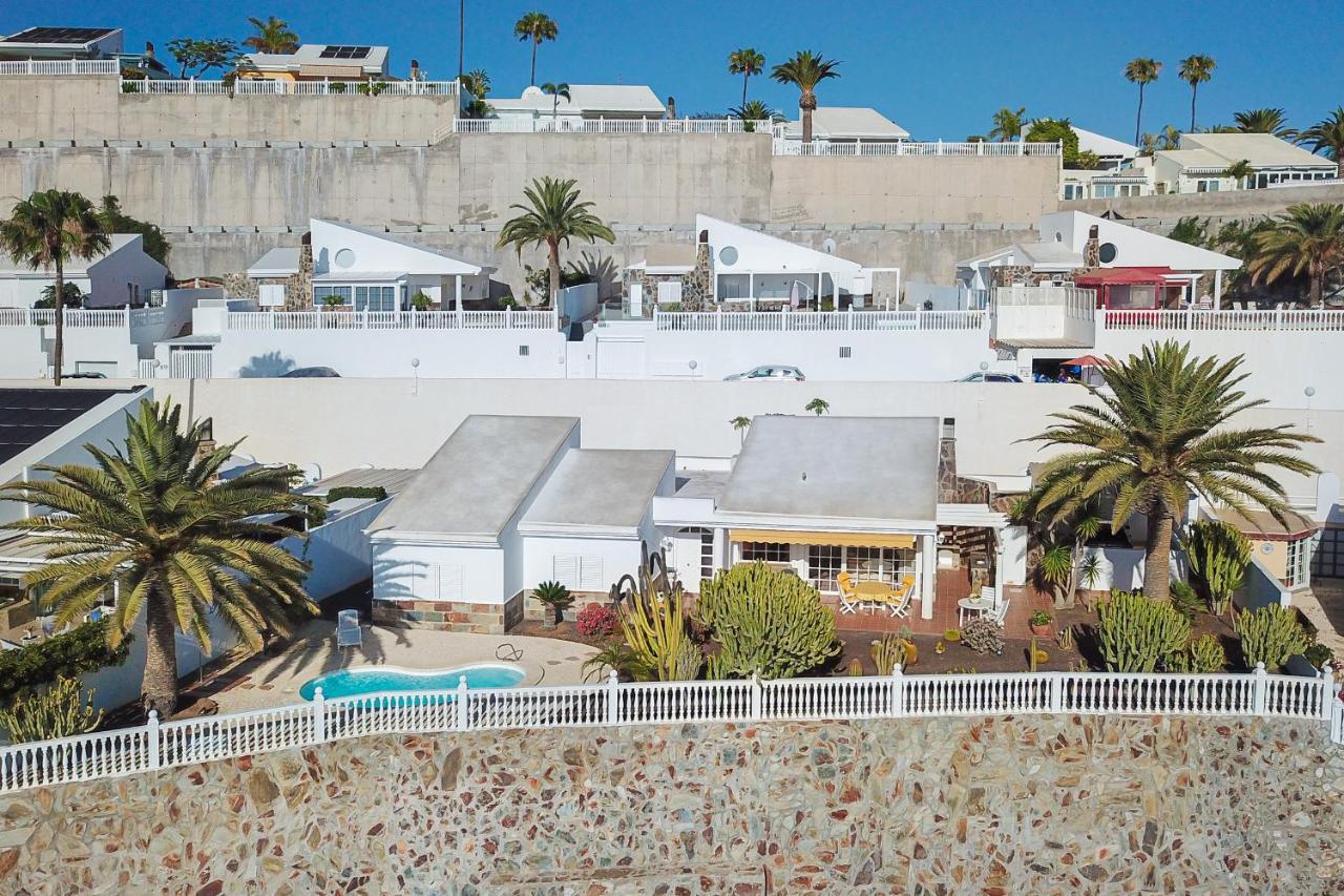 Stunning Villa With Breathtaking Ocean View Mogán Exterior foto