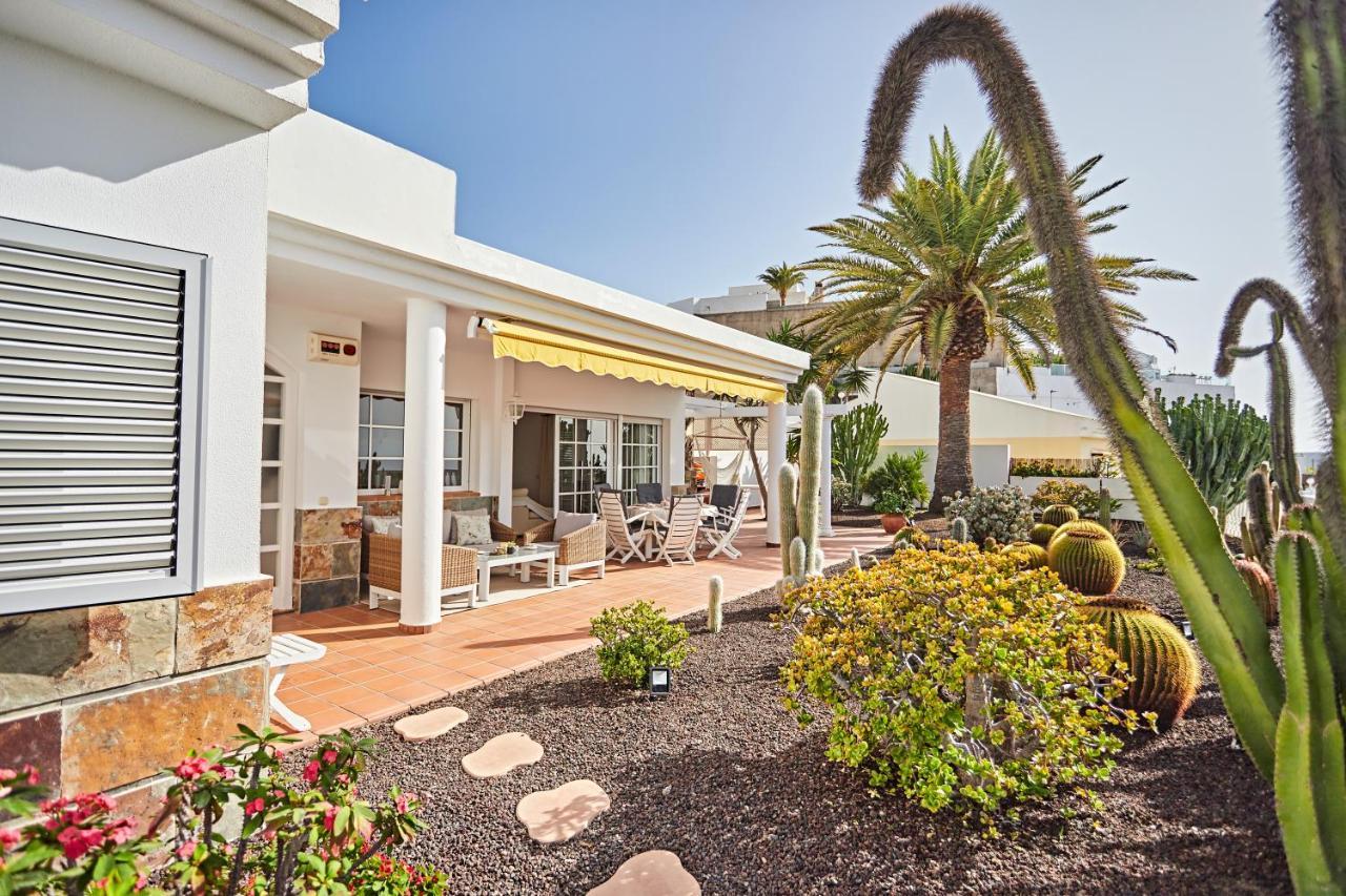 Stunning Villa With Breathtaking Ocean View Mogán Exterior foto
